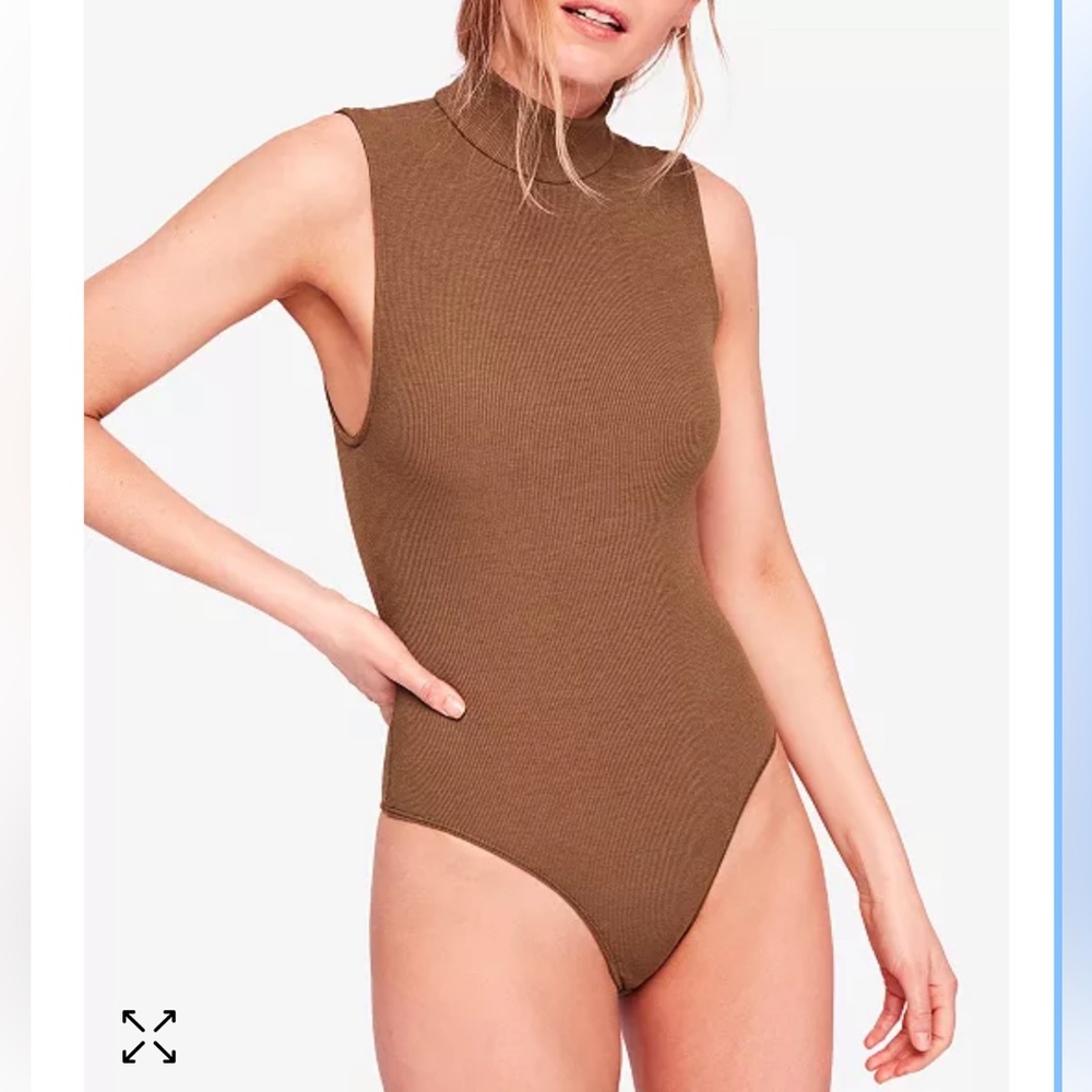 Free people turtleneck bodysuit